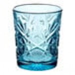 Libbey Hobstar 12 oz. Sapphire Rocks / Double Old Fashioned Glass - Sample