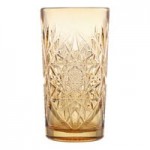Libbey Hobstar 12 oz. Sapphire Rocks / Double Old Fashioned Glass - Sample