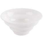 CAC WOB-6 12 oz. Bone White Porcelain Winner Bowl - 36/Case