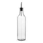Choice 16 oz. Oil and Vinegar Cruet with Pourer