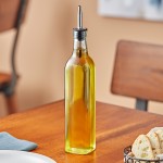 Choice 16 oz. Oil and Vinegar Cruet with Pourer