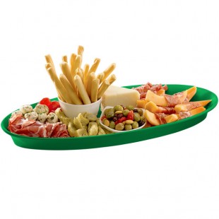 TableCraft CW2210GN Green Cast Aluminum King Fish Platter