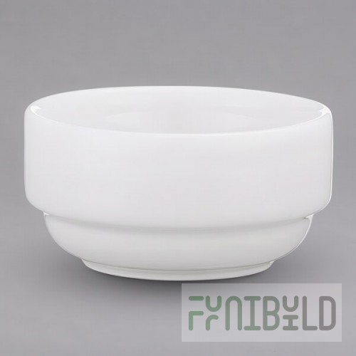 Villeroy & Boch 16-2040-3975 Universal 1.75 oz. White Premium Porcelain Ramekin - 6/Case