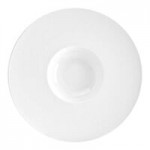Front of the House Monaco 2 oz. Bright White Round Divided Porcelain Ramekin / Dish - 12/Case Front of the House Monaco 2 oz. Bright White Round Divided Porcelain Ramekin / Dish - 12/Case