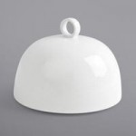 Front of the House Monaco 2 oz. Bright White Round Divided Porcelain Ramekin / Dish - 12/Case Front of the House Monaco 2 oz. Bright White Round Divided Porcelain Ramekin / Dish - 12/Case