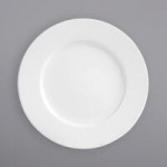 Front of the House Monaco 2 oz. Bright White Round Divided Porcelain Ramekin / Dish - 12/Case Front of the House Monaco 2 oz. Bright White Round Divided Porcelain Ramekin / Dish - 12/Case