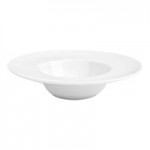 Front of the House Monaco 2 oz. Bright White Round Divided Porcelain Ramekin / Dish - 12/Case Front of the House Monaco 2 oz. Bright White Round Divided Porcelain Ramekin / Dish - 12/Case