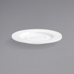 Front of the House Monaco 2 oz. Bright White Round Divided Porcelain Ramekin / Dish - 12/Case Front of the House Monaco 2 oz. Bright White Round Divided Porcelain Ramekin / Dish - 12/Case