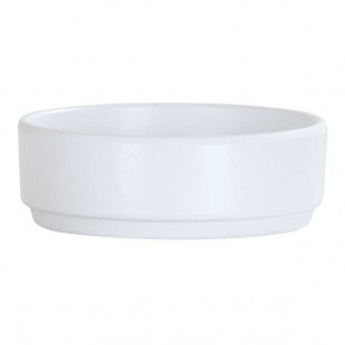Cal-Mil Hudson 2 oz. White Straight Sided Melamine Ramekin - 12/Case