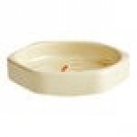 Acopa Brassia 2.5 oz. Hexagonal Melamine Sauce Dish - 12/Case