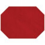 H. Risch, Inc. TABLEMATOCT15X11RED 15