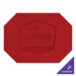 H. Risch, Inc. TABLEMATOCT15X11RED 15