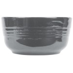 TableCraft CW3180GY 6.75 Qt. Gray Cast Aluminum Fruit Bowl TableCraft CW3180GY 6.75 Qt. Gray Cast Aluminum Fruit Bowl