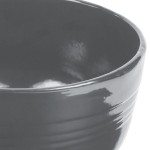 TableCraft CW3180GY 6.75 Qt. Gray Cast Aluminum Fruit Bowl TableCraft CW3180GY 6.75 Qt. Gray Cast Aluminum Fruit Bowl
