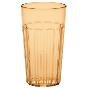 Cambro NT12153 Newport 12.6 oz. Amber Customizable SAN Plastic Tumbler - 36/Case Cambro NT12153 Newport 12.6 oz. Amber Customizable SAN Plastic Tumbler - 36/Case