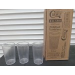Choice 9 oz. Red Plastic Pebbled Tumbler - 12/Pack Choice 9 oz. Red Plastic Pebbled Tumbler - 12/Pack