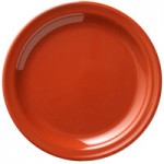 Libbey Cantina 12 oz. Cayenne Uncarved Melamine Grapefruit Bowl - 12/Case