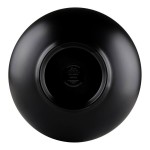 Elite Global Solutions JW642T Karma 2 Qt. Ebony and Sand Round Two-Tone Melamine Bowl - 6/Case
