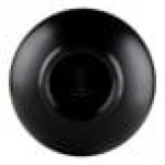 Elite Global Solutions JW642T Karma 2 Qt. Ebony and Sand Round Two-Tone Melamine Bowl - 6/Case