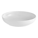 American Metalcraft MELR8 Endurance 28 oz. White Round Shallow Melamine Bowl