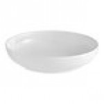 American Metalcraft MELR8 Endurance 28 oz. White Round Shallow Melamine Bowl