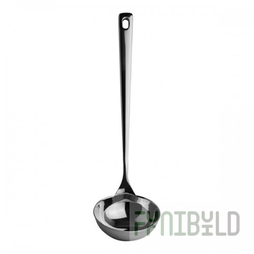 Creations from Steelite International 1 oz. Stainless Steel Solid Ladle 7347MW134 - 12/Case