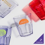 GET 9955-1-CL Bahama 5.5 oz. Clear Customizable SAN Plastic Tumbler - 72/Case GET 9955-1-CL Bahama 5.5 oz. Clear Customizable SAN Plastic Tumbler - 72/Case