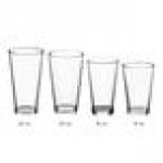 Acopa 16 oz. Customizable Mixing Glass / Pint Glass - 24/Case