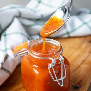 Sweet Baby Ray's 0.5 Gallon Mango Habanero Wing Sauce and Glaze Sweet Baby Ray's 0.5 Gallon Mango Habanero Wing Sauce and Glaze