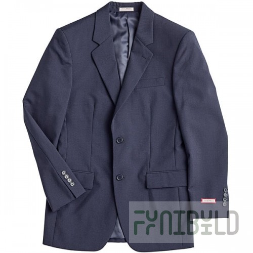 National Patrol by Henry Segal Men's Customizable Navy Suit Jacket - 34