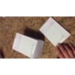 Choice 1 Part Green and White Guest Check - 10/Pack
