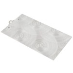 Menu Solutions CLIPCHECK-AL-SWIRL Alumitique Single Panel Aluminum Clipboard Menu / Check Presenter with Swirl Finish - 5
