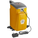 Heinz Keystone 1.5 Gallon Gold Plastic Countertop Honey Mustard Pump Dispenser with Touchless Automatic Dispensing Lid