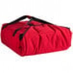 Cambro GBPP318521 Customizable Insulated Red Premium Pizza Delivery GoBag® - Holds up to (3) 18