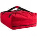 Cambro GBPP318521 Customizable Insulated Red Premium Pizza Delivery GoBag® - Holds up to (3) 18
