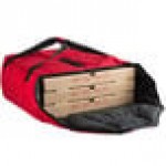 Cambro GBPP318521 Customizable Insulated Red Premium Pizza Delivery GoBag® - Holds up to (3) 18