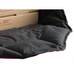 Cambro GBPP318521 Customizable Insulated Red Premium Pizza Delivery GoBag® - Holds up to (3) 18