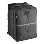 CaterGator Dash Insulated Pizza Delivery Bag Black Soft-Sided Heavy-Duty Nylon 21 5/8 CaterGator Dash Insulated Pizza Delivery Bag Black Soft-Sided Heavy-Duty Nylon 21 5/8