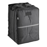 CaterGator Dash Insulated Pizza Delivery Bag Black Soft-Sided Heavy-Duty Nylon 21 5/8 CaterGator Dash Insulated Pizza Delivery Bag Black Soft-Sided Heavy-Duty Nylon 21 5/8