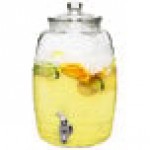 Stylesetter Oak Grove 2.5 Gallon Glass Beverage Dispenser by Jay Companies
