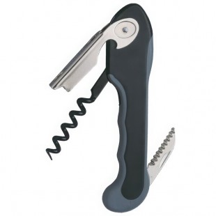 Franmara 3150-01 Crescendo Customizable Waiter's Corkscrew with Black Handle