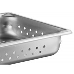 Vollrath 30223 Super Pan V® 1/2 Size 2 1/2