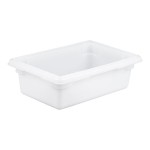 Rubbermaid® FG350900WHT White Polyethylene Food Storage Box - 18
