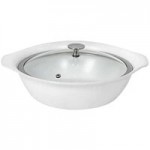 Spring USA Motif Cook & Serve 3 Qt. Bronze Non-Stick Shallow Oval Roaster with Cover 8265-7/38