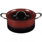 Bon Chef Country French X 3.3 Qt. Ombre White Sauce Pot with Cover 73301-OM-W
