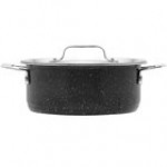Bon Chef 60000COFFEE Cucina 3 Qt. Coffee Stainless Steel Induction Casserole with Lid