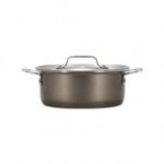 Bon Chef 60000COFFEE Cucina 3 Qt. Coffee Stainless Steel Induction Casserole with Lid