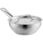 Vigor SS1 Series 1 Qt. Stainless Steel Saucier Pan / Butter Warmer Vigor SS1 Series 1 Qt. Stainless Steel Saucier Pan / Butter Warmer