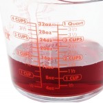 Anchor Hocking 55178AHG17 32 oz. Clear Glass Measuring Cup