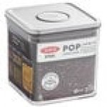 OXO Good Grips 2.8 Qt. Clear Square SAN Plastic Food Storage Container with Stainless Steel POP Lid
